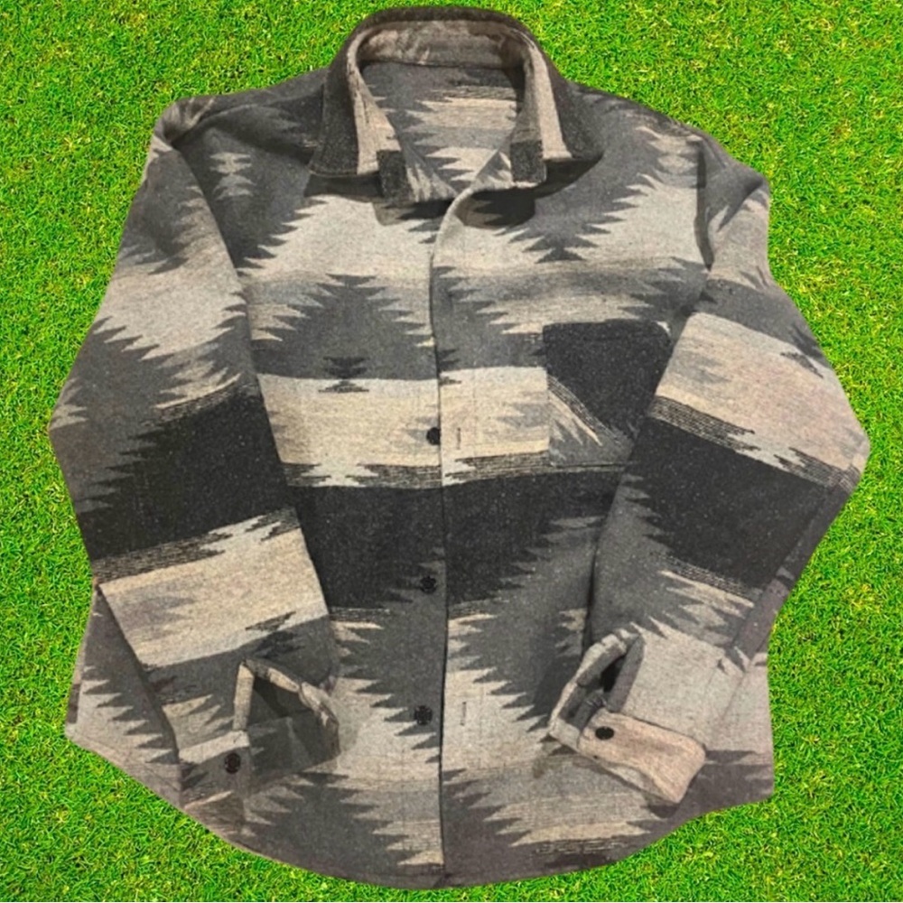Geometric Patterned Jacket - image 1